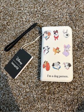 Disney 'I'm a Dog Person' Dog Loungefly Phone Wristlet